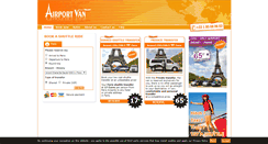 Desktop Screenshot of airportvan.com